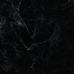 Crédence cuisine en aluminium - effet marbre noir - 240x50 cm (en 2 bandeaux)