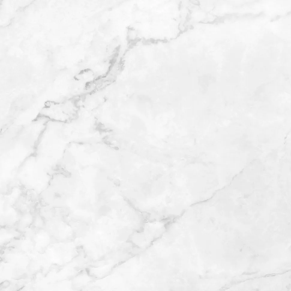 Crédence cuisine en aluminium - marbre blanc - 300x20 cm (en 3 bandeaux)