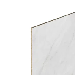 Crédence de cuisine aspect quartz blanc GoodHome Kala l. 300 cm x H. 60 cm x Ep. 8 mm
