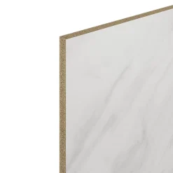 Crédence de cuisine aspect marbre blanc GoodHome Algiata l. 300 cm x H. 60 cm x Ep. 8 mm