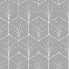 Crédence de cuisine auto-adhésive Caméléo motif oasis gris clair l. 200 cm x H. 40 cm x ép. 0,2 mm