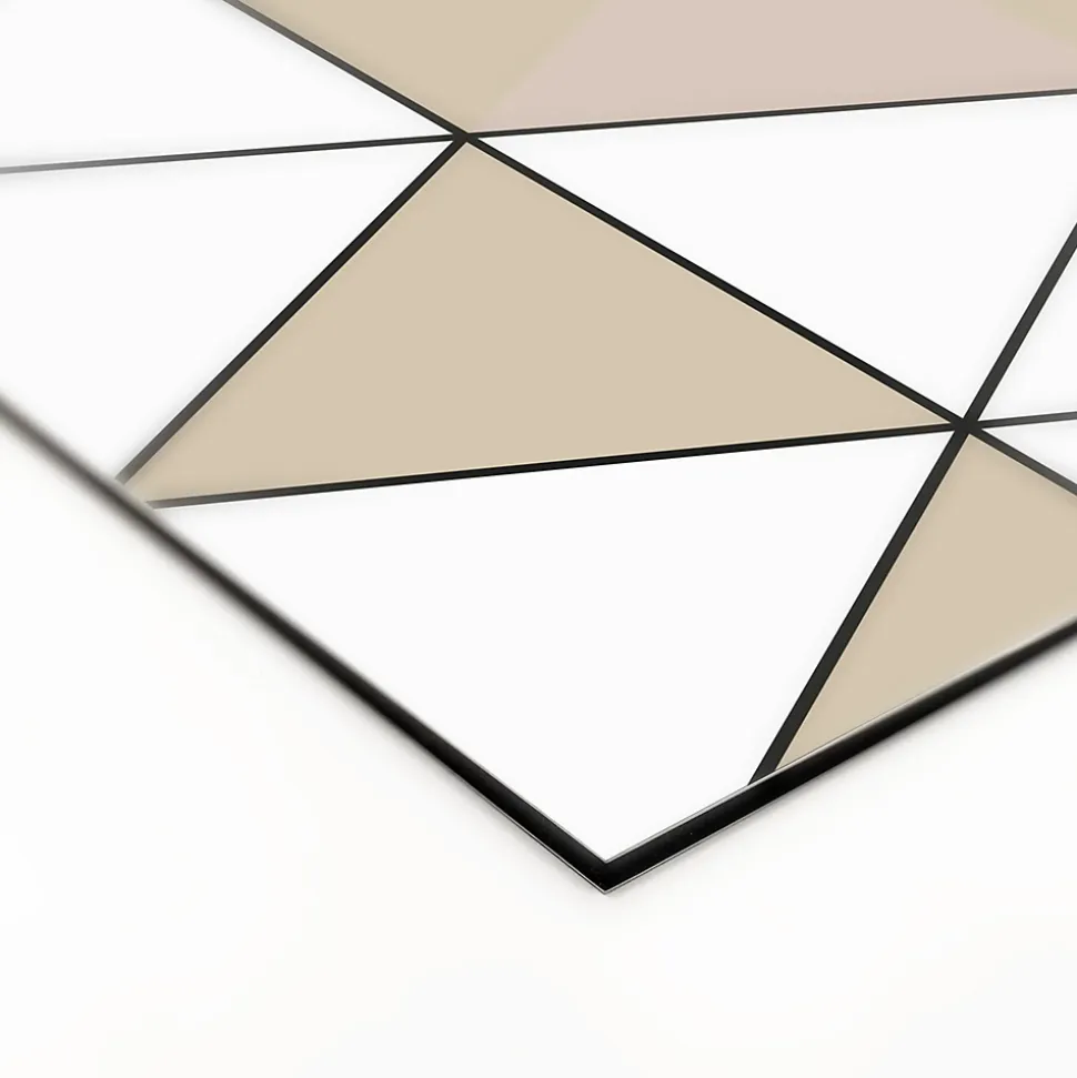 Crédence de cuisine effet mosaïque mosaique carrelée IDPanneaux L. 255 x H. 60 cm