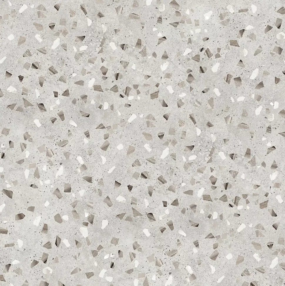 Crédence de cuisine effet terrazzo gris IDPanneaux L. 300 x H. 60 cm
