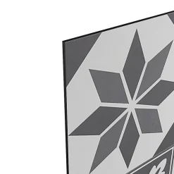 Crédence de cuisine GoodHome carreaux de ciment gris l. 180 cm x H. 60 cm x Ep. 3 mm