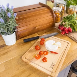 Creative Home Lot 2 Planches À Découper Bois Hêtre 30,5 x 22,5 x 1,2 cm - Cuisine