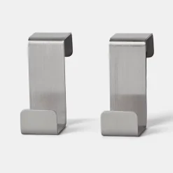 Crochet de rangement forme S Datil GoodHome inox vendu par 2