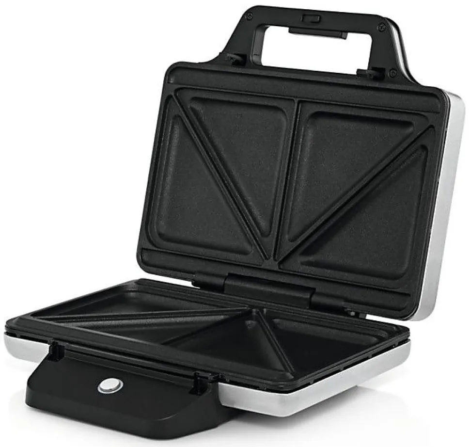 Croque-monsieur WMF LONO 870W acier inoxydable avec revêtement antiadhésif et fonction sandwichs