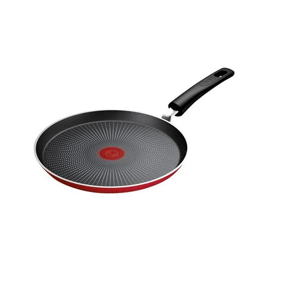Crêpière anti-adhésive 25 cm rouge Tefal C2893802