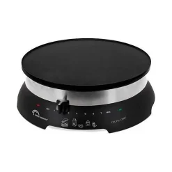 Crêpière électrique - LITTLE BALANCE - 33 cm - 1300W - Revêtement antiadhésif - Thermostat réglable