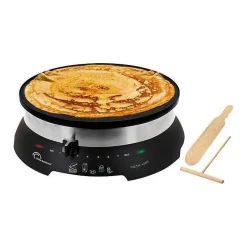 Crêpière électrique - LITTLE BALANCE - 33 cm - 1300W - Revêtement antiadhésif - Thermostat réglable