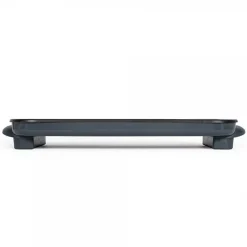 Crêpière Livoo Maxi crêpes party DOC186G 8 mini crêpes Diamètre 12 cm, 1500W, accessoires inclus coloris Gris