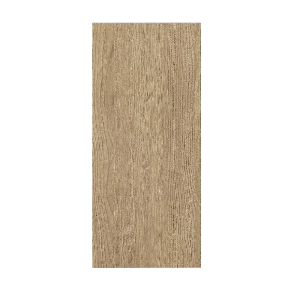 Côté de remplacement haut Goodhome Chia décor chêne clair H. 72 cm x l. 32 cm x Ep. 18 mm