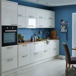 Côté de remplacement haut Goodhome Stevia crème H. 72 cm x l. 32 cm x Ep. 18 mm