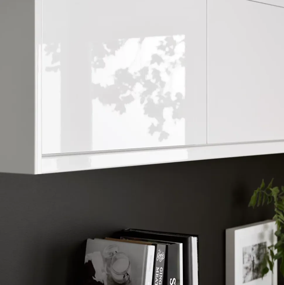 Côté de remplacement électroménager Goodhome Stevia crème H. 201 cm x l. 57 cm x Ep. 18 mm