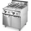 Cuiseur à Pâtes Gaz, 2 Bacs GN 1/1, Capacité 2x40 Litres - Virtus