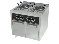 Cuiseur à Pâtes Gaz 2x25 Litres Série 750 sur Placard - Hr Fainca