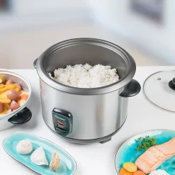 Cuiseur à riz 1.8l 700w avec panier vapeur Bestron ARC180