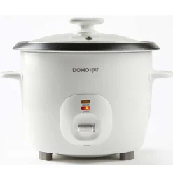 Cuiseur à riz 1.3l 536w avec panier vapeur blanc Domo DO9176RK