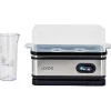 Cuiseur a oeufs - LIVOO - DOC290 - 400W - 6 oeufs - Acier inoxydable - Maintien au chaud - Support a oeufs, couvercle et verre d