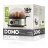 Cuiseur a oeufs DOMO - 400W DO9142EK - Indicateurs - Acier inoxydable - Jusqu'a 7 oeufs