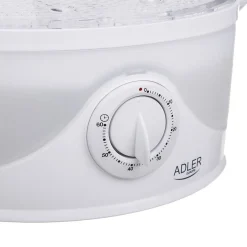 Cuiseur vapeur Puissance de 800 W. - 9L - Trois réservoirs de vapeur Steam Turbo transparents - Adler AD 633