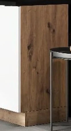 CUISINE COMPLETE GIANNI BLANC ANGLE 260X200 NON MONTEE SANS ELECTROMENAGER 9 MEUBLES