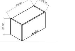 CUISINE COMPLETE ISABEL GRIS CLAIR 2M00 NON MONTEE SANS ELECTROMENAGER 6 MEUBLES
