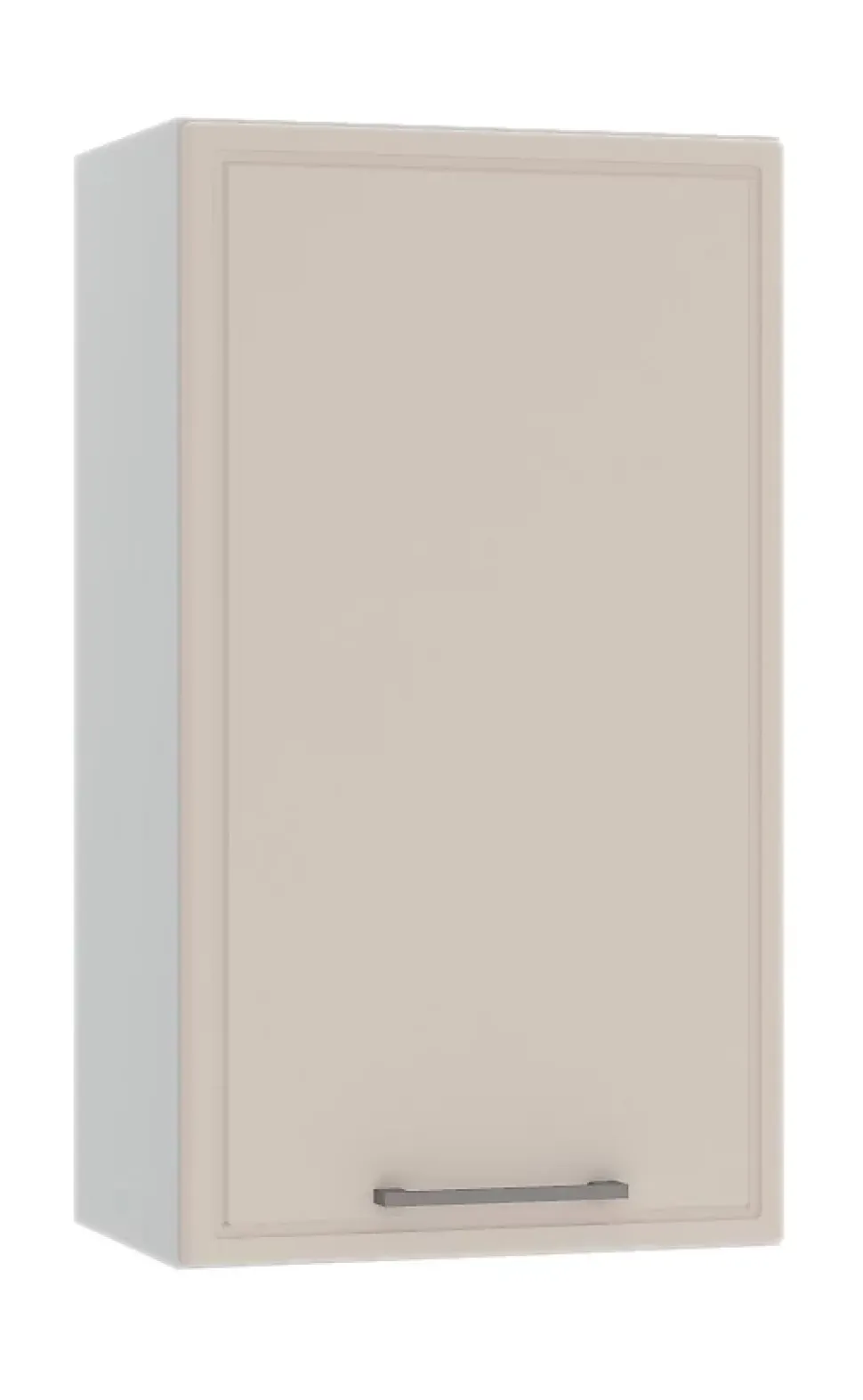 Cuisine complète Bora 8 éléments couleur beige mat avec plan de travail inclus - Longueur 180/240 cm