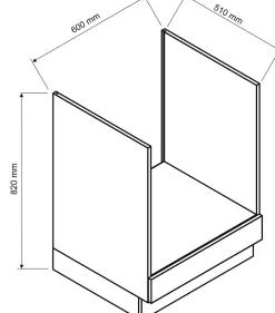 Cuisine complète ISYA 6 éléments couleur Gris clair/Artisan - Longueur 200/200 cm