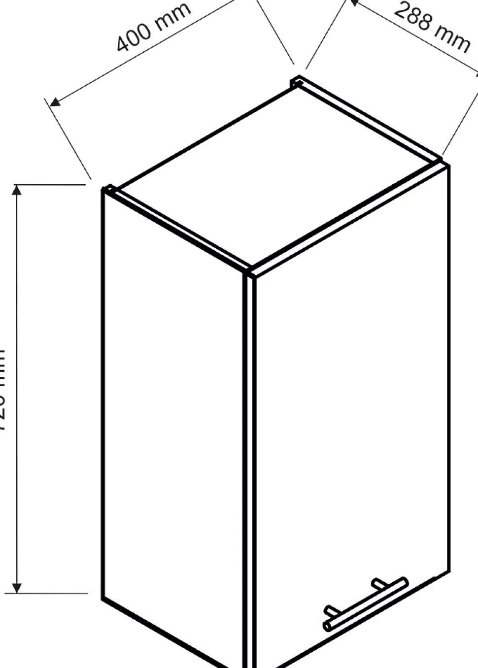 Cuisine complète Vera 8 éléments blanc brillant L 240 cm sans plan de travail