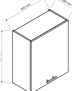 Cuisine complète Vera 8 éléments blanc brillant L 240 cm sans plan de travail