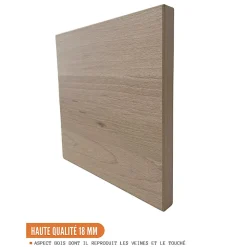 Cuisineandcie - Meuble haut de cuisine Eco Chene Naturel 1 porte relevable L 60 cm