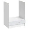 Cuisineandcie - Meuble pour four encastrable Eco Blanc Brillant L 60 cm