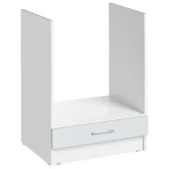 Cuisineandcie - Meuble pour four encastrable Eco Blanc Brillant L 60 cm
