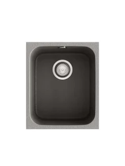 Cuve sous plan POALGI, GANDIA 192, Granit, Gris Ash, 38 cm, 1 bac