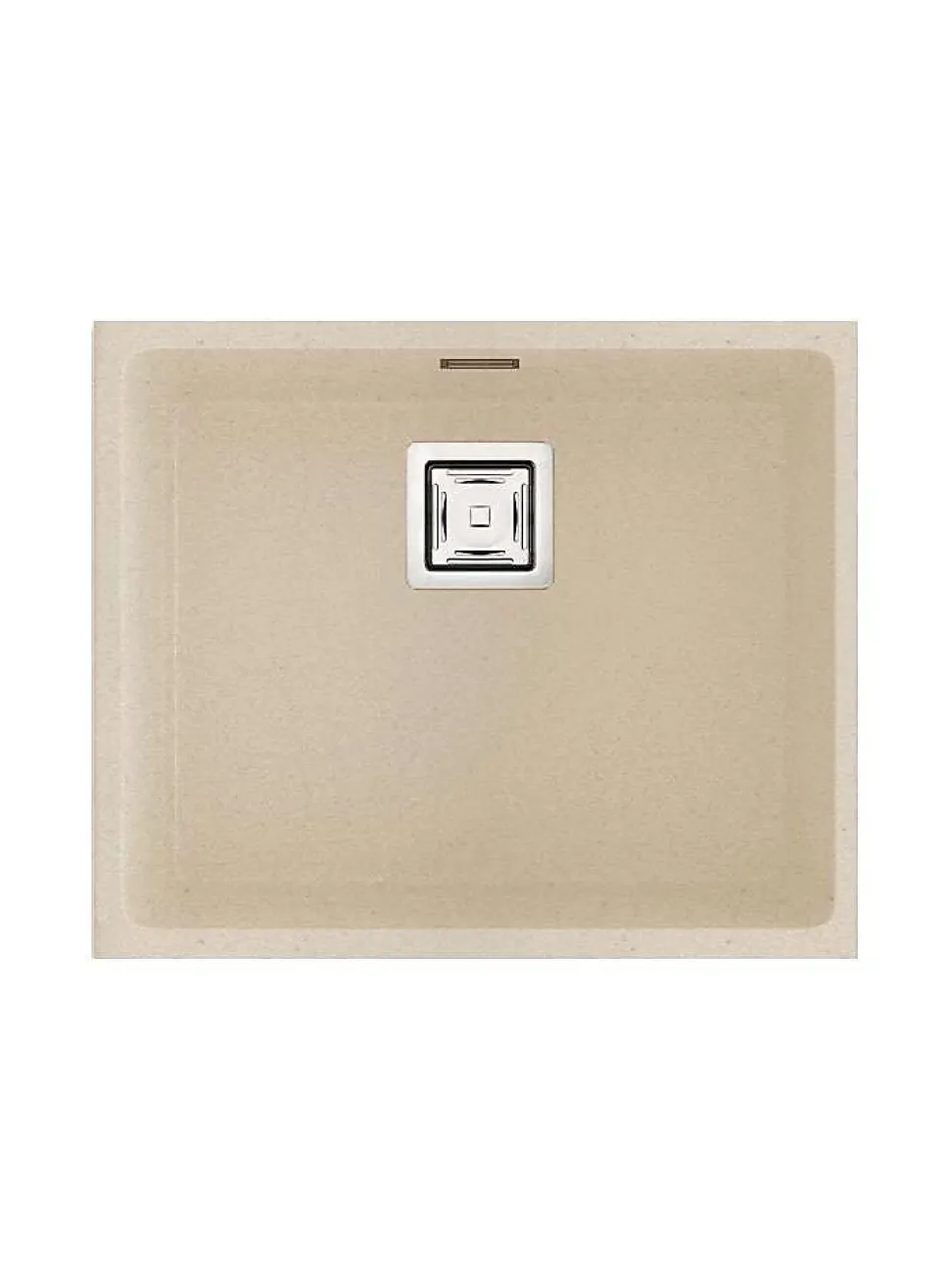 Cuve sous plan POALGI, ZIE 186, Granit, Beige Pumice, 55 cm, 1 bac