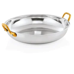 Cuvette de service en Acier au nickel-chrome H 75 mm 240 mm - Was Germany