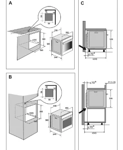DE DIETRICH - four pyrolyse multifonction DOP7220X