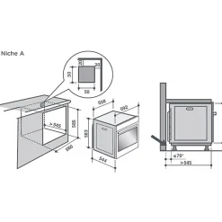 DE DIETRICH four multifonction pyrolyse DOP8360A