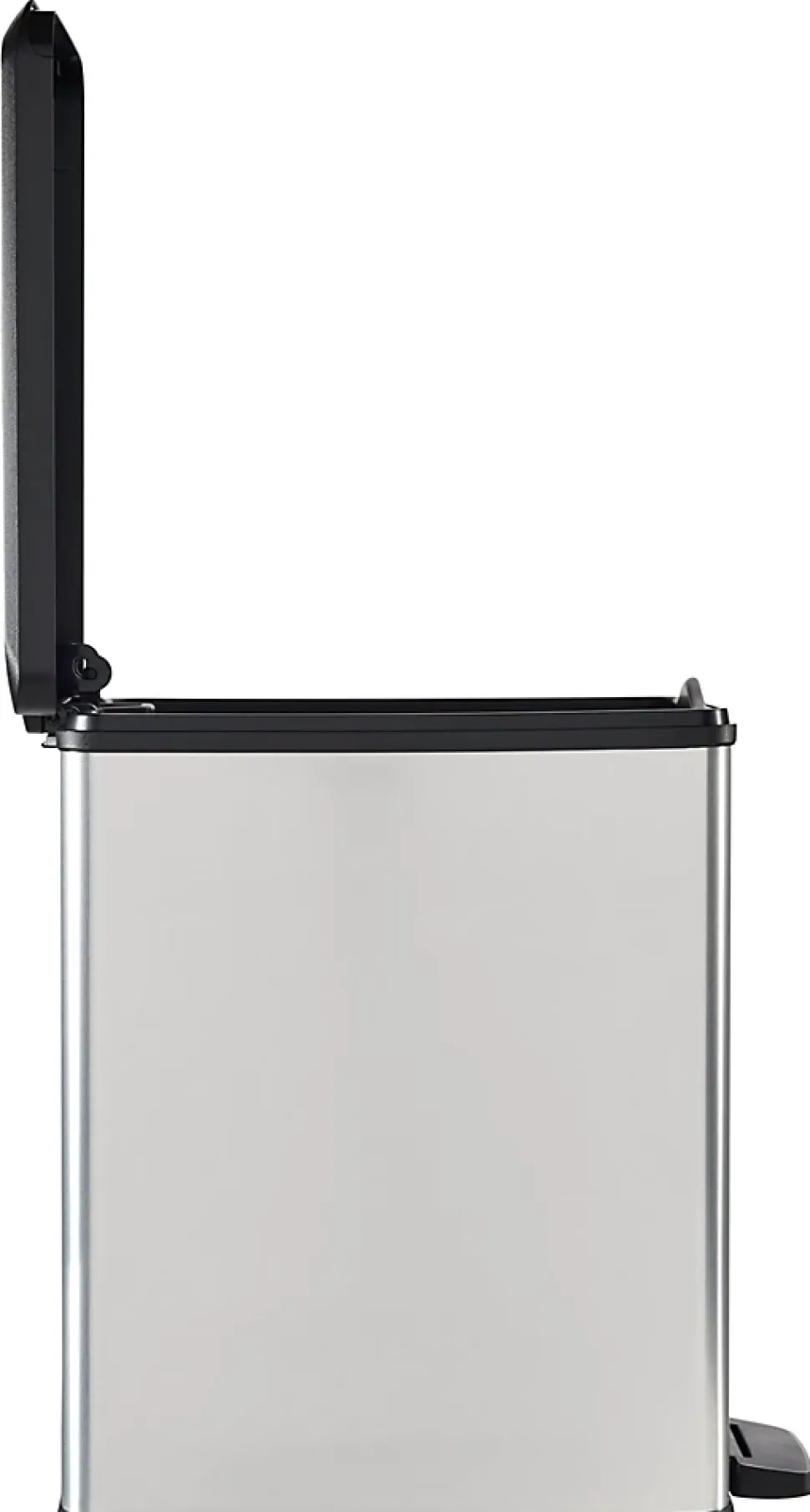 DECO SLIM BIN Poubelle rectangulaire à pédale 25L - Veba