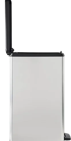 DECO SLIM BIN Poubelle rectangulaire à pédale 25L - Veba