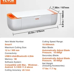 Desserte cuisine 4 portes/2 tiroirs, plan coulissant, bois veiné, noir