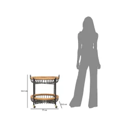 Desserte de Cuisine à Roulettes 