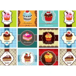 Desserte pliante BAUHAUS avec roulettes, Structure blanche, 2 niveaux, 4 positions