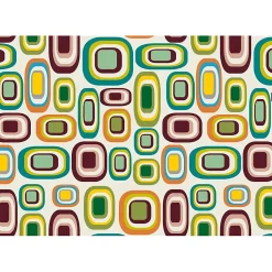 Desserte pliante BAUHAUS avec roulettes, Structure blanche, 2 niveaux, 4 positions