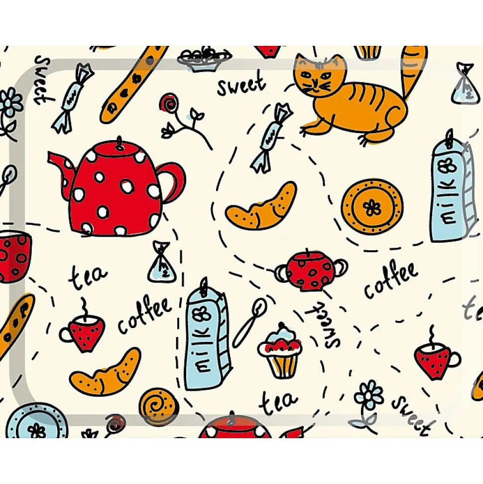 Desserte pliante BAUHAUS avec roulettes, Structure grise, 2 niveaux, 4 positions