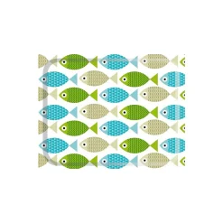 Desserte pliante BAUHAUS avec roulettes, Structure chromée, 2 niveaux, 4 positions