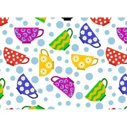 Desserte pliante BAUHAUS avec roulettes, Structure blanche, 2 niveaux, 4 positions