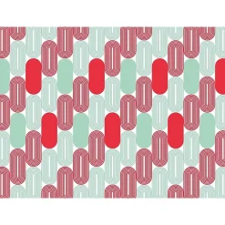 Desserte pliante BAUHAUS avec roulettes, Structure blanche, 2 niveaux, 4 positions