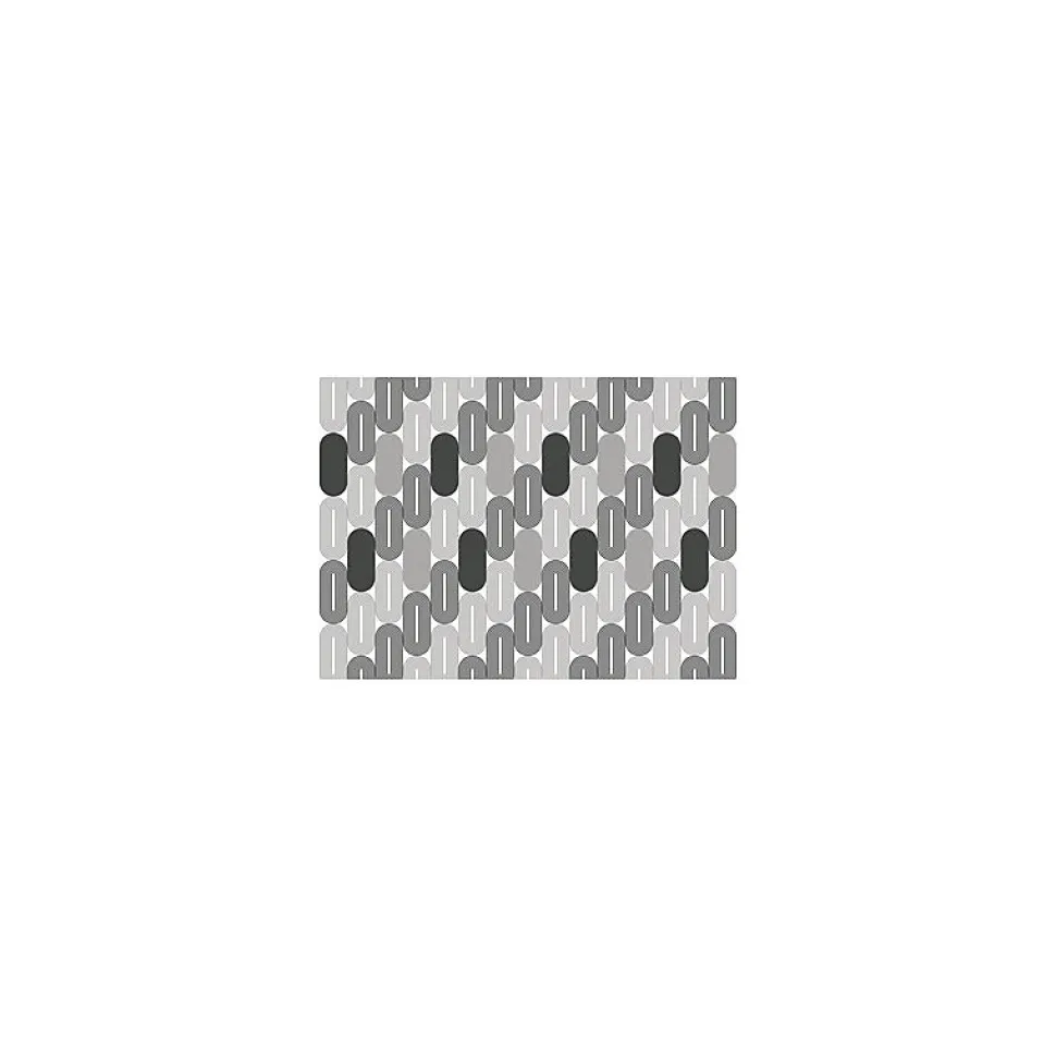 Desserte pliante BAUHAUS avec roulettes, Structure grise, 2 niveaux, 4 positions